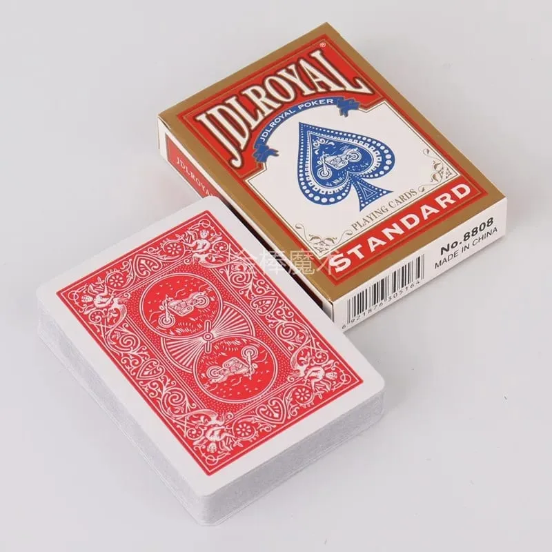 Standard Poker Playing Cards No.8808 Durable Smooth Shuffle Paper Card for Party Game Magic Trick Board Game