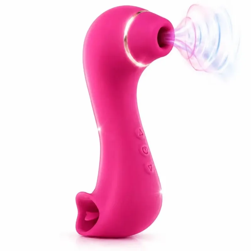20 Mode Clit Sucker Tongue Licking Vibrator Nipple Clitoris Oral Sex Stimulator G spot Massager Masturbator Erotic Adult Sex Toy