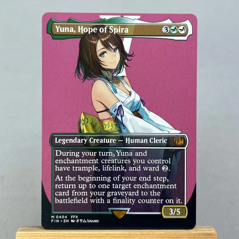 FIN HOLO14-Ⅰ01 Tcg Proxy Cards Vivi Ornitier Sephiroth Fabled SOLDIER Summon Bahamut Cloud Midgar Mercenary