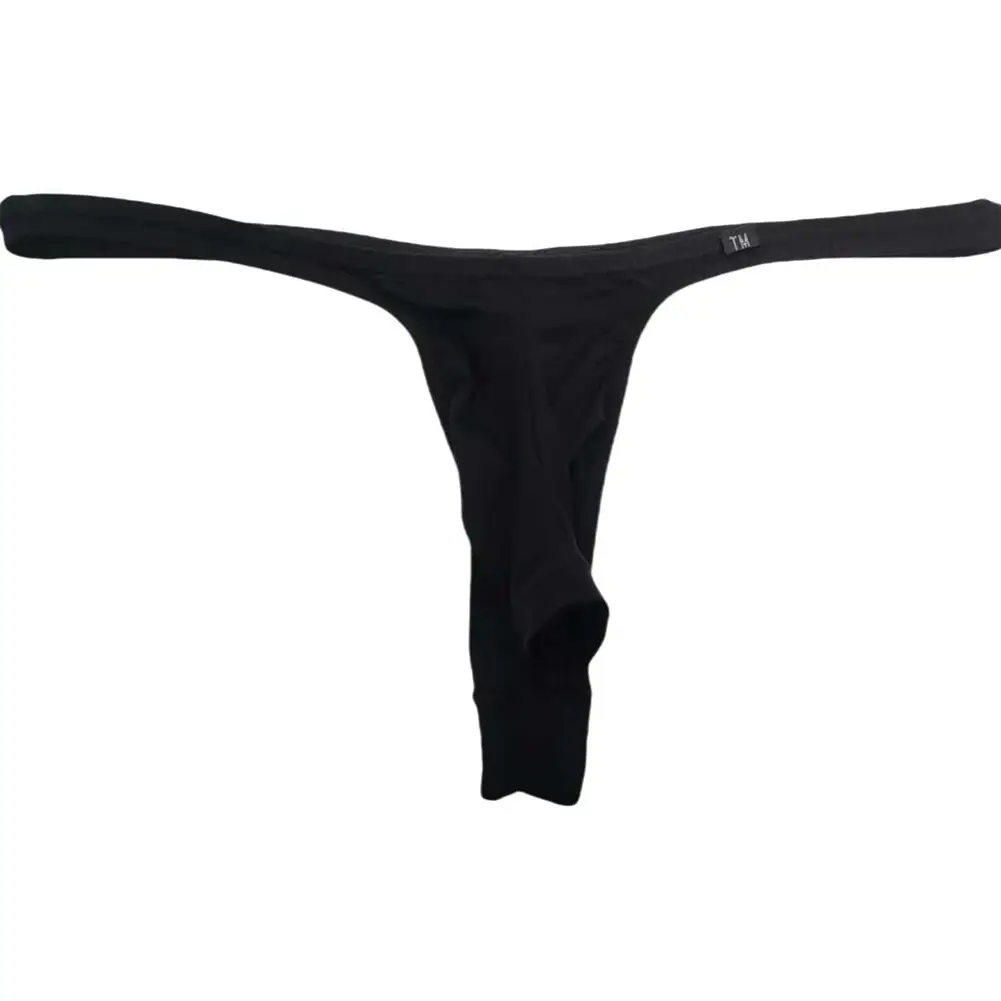 Men Sexy Front Open Pouch Thong G-string T-back Elephant Nose Briefs Underwear — image 4