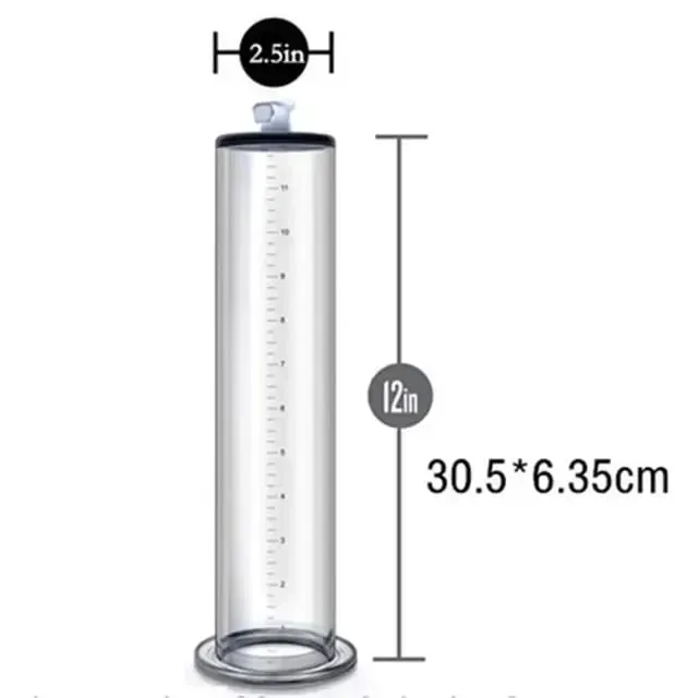 Male Penes Pump Manual Vacuum Penis Enlarger Mga Sex Toys Para sa Lalaki Pagpapalaki ng Penis Penile Extender Trainer Mga Matanda na Mga Produktong Sex 30cm