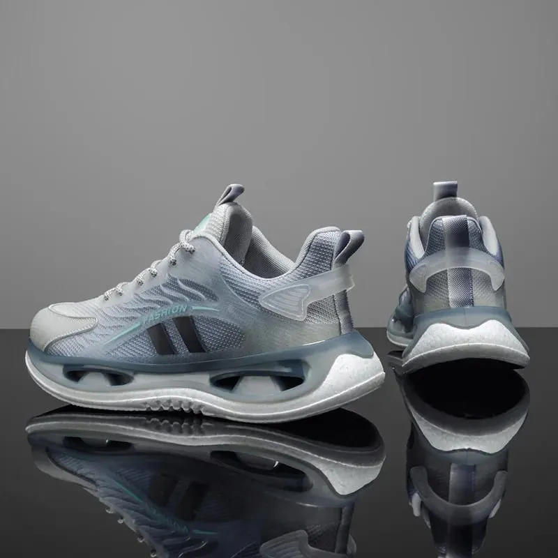 Men's Marathon Running Shoes Carbon Plate Air Cushion Breathable Nonskid Lightweight Athletic Walking Sneakers Free Shipping