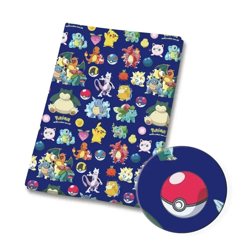 Pokemon tegneseriestof 140*50 cm Håndlavet syning Patchwork Quiltning Babykjole Hjemmeark Trykt stof Stofsyning Børn — image 12