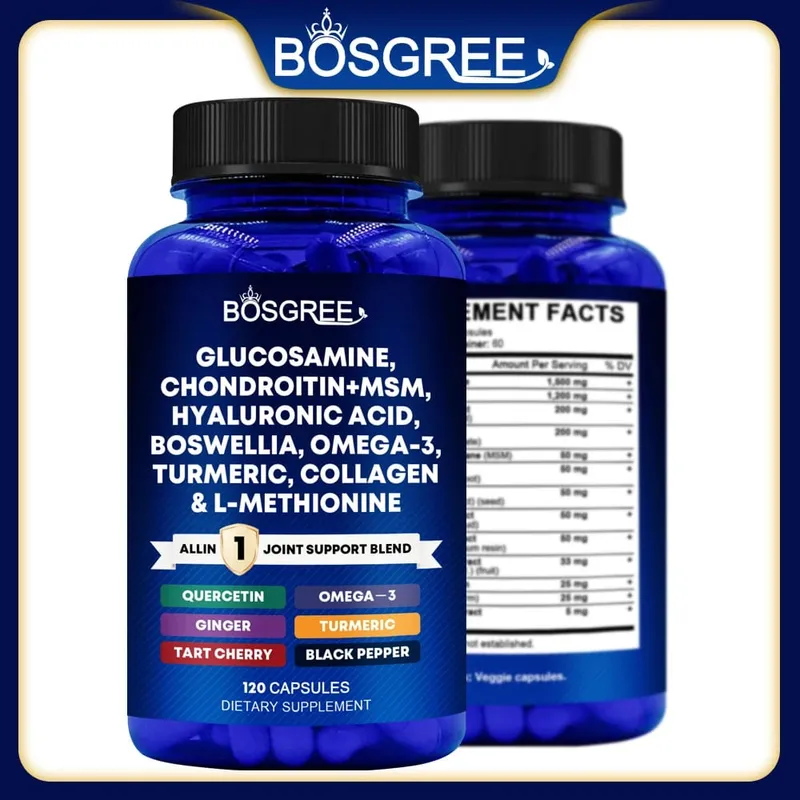 Glucosamine Chondroitin MSM - Supports Healthy Joints Cartilage and Connective Tissue - Promotes Joint Comfort and Flexibility — image 1