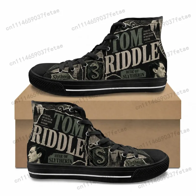 Tom Riddle Low Top High Quality Sneakers Teenager Canvas Sneaker Mens Womens Casual Couple Shoes Customization Shoe — image 5