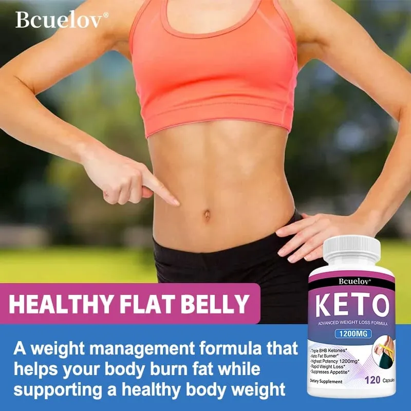 Capsule Keto avanzate Gestione del peso Metabolismo Aumento del controllo dell'appetito Supporto energetico Integratore per la salute dell'apparato digerente — image 6