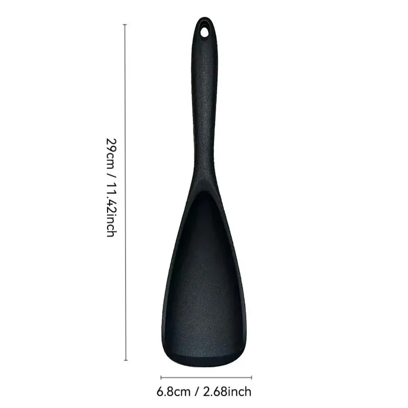 All-in-one silicone duckbill spatula heat-resistant cooking spoon salad server ice scoop and multi-functional spatula