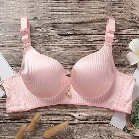 Women's Push Up Bra Set 8CM Super Thick Padded Lingerie with Adjustable Straps Comfortable Supportive