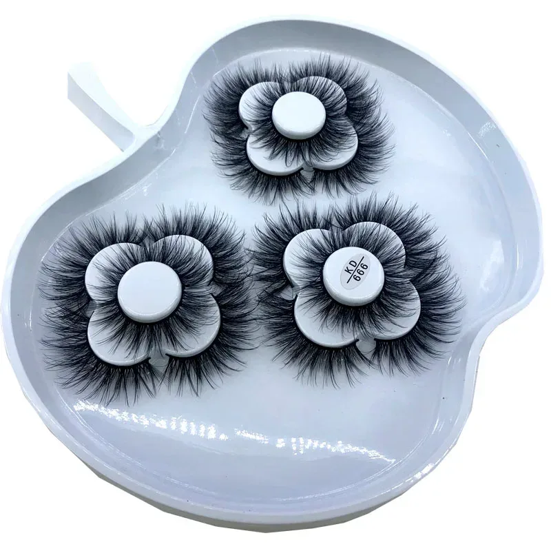 9 Pairs 3D Soft Mink False Eyelashes Handmade Wispy Fluffy Long Lashes Natural Eye Extension Makeup Kit Cilios