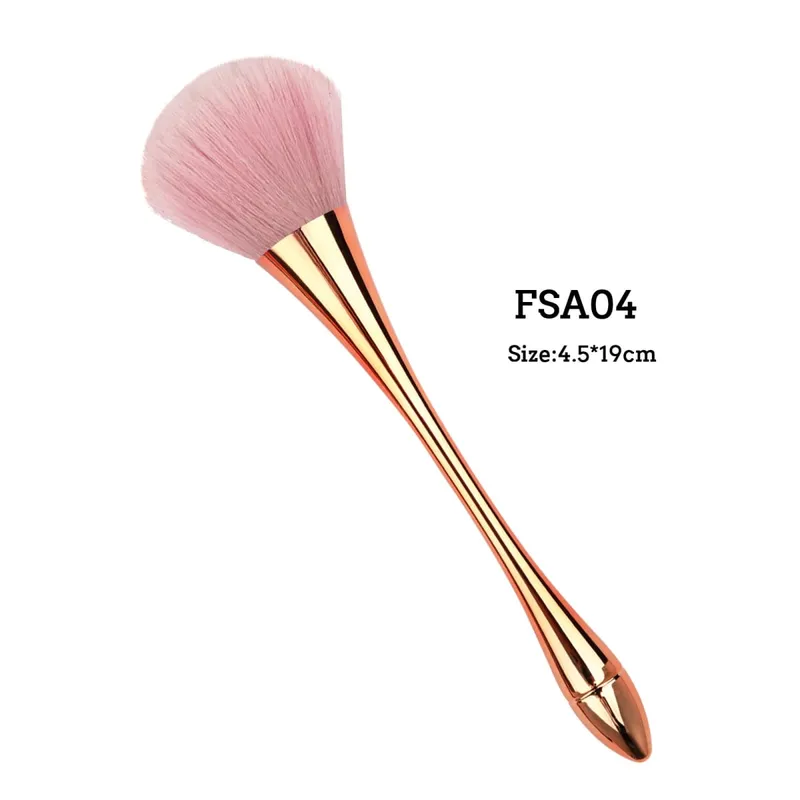 1Pc Fashionable Nail Art Dust Brush Perfect for DIY Nails Reusable Makeup Brushes Wholesale — image 9