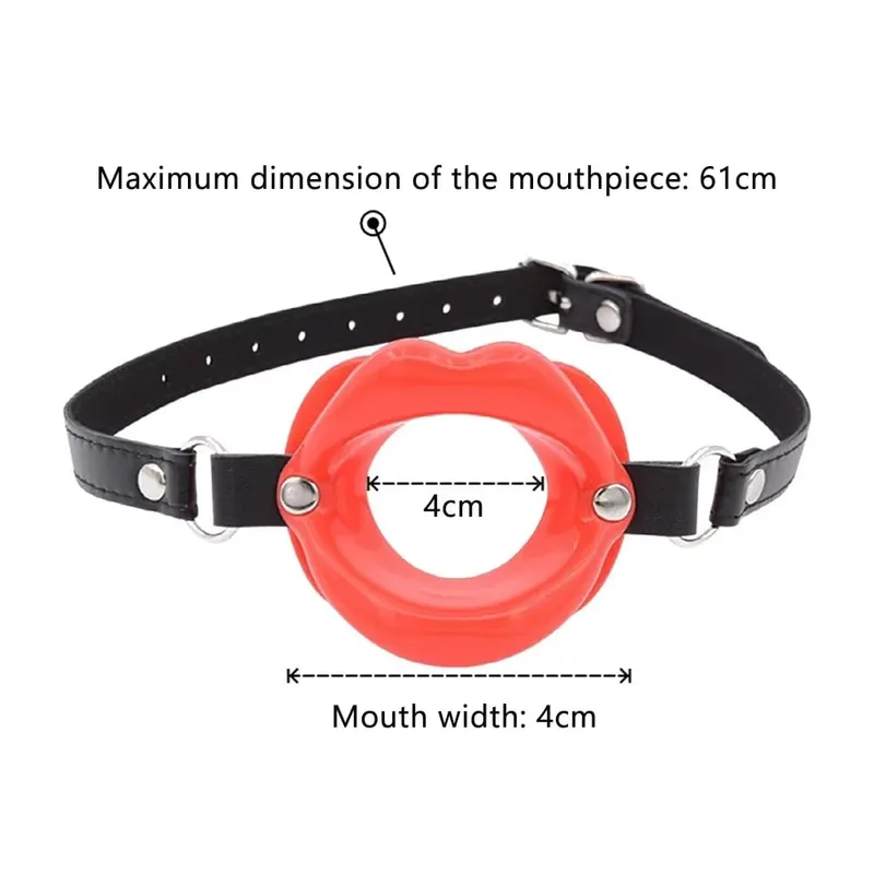 Adult Toys Sex Products 4 Colors Lots Gag Bdsm Sex Bondage Set Open Mouth Gag Exotic Accessories Sex Toys For Women — image 2