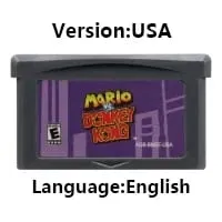 GBA Video Game Cartridge Console Card dDonkey Kong Mario Wario Series Kart Party for GBASP — image 19