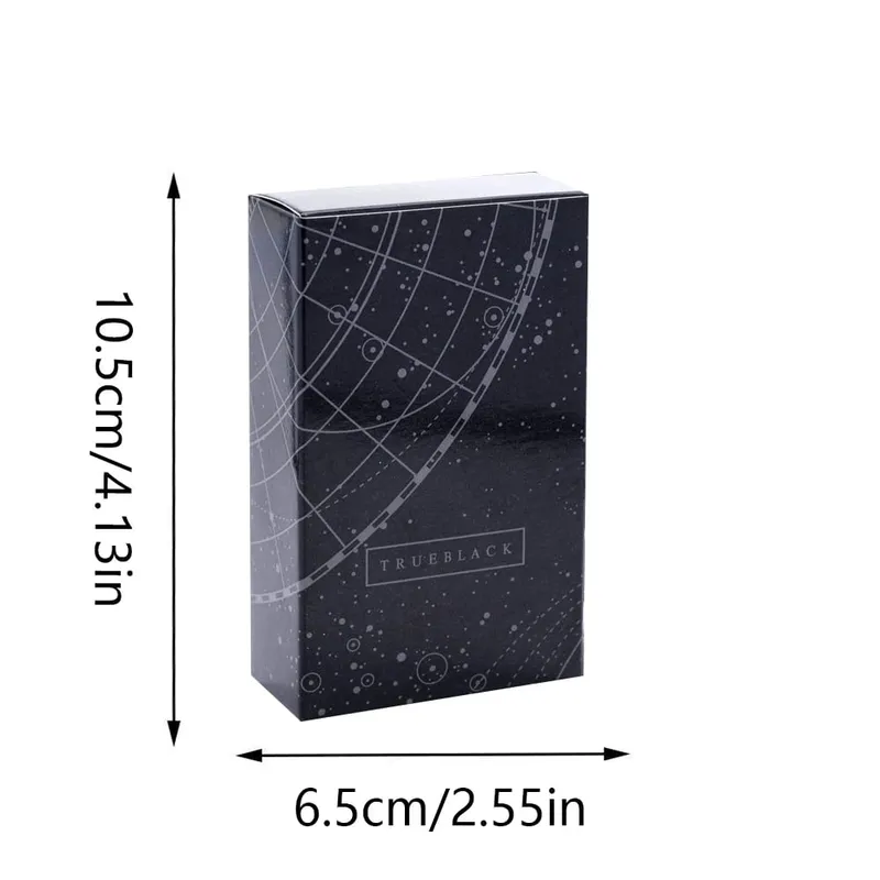 True Black Tarot Cards 78 Cards Set Divination Game Gift Board Table Game Oracles and Divination — image 6