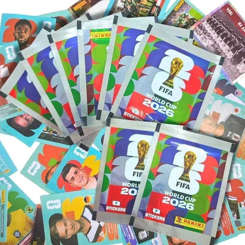 Hot Genuine Panini 2026 World Cup stickers random star players fun Card Games premium collectibles loved by football fans。 — image 5