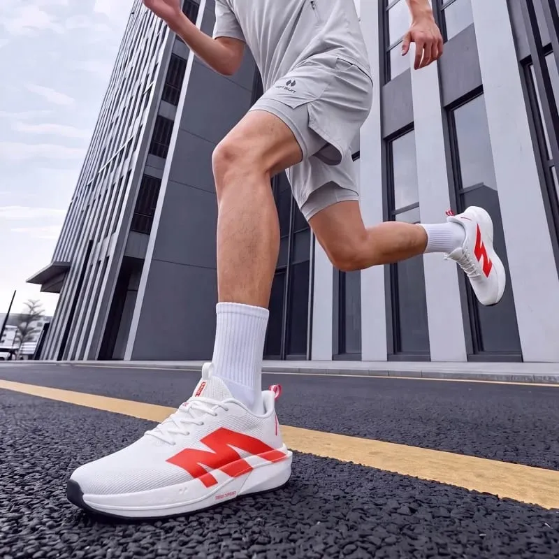 Men Sports Running Shoes CarbonPlate Marathon Outdoors Training Race Breathable Lightweight Women Comfortable Athletic Sneakers — image 6