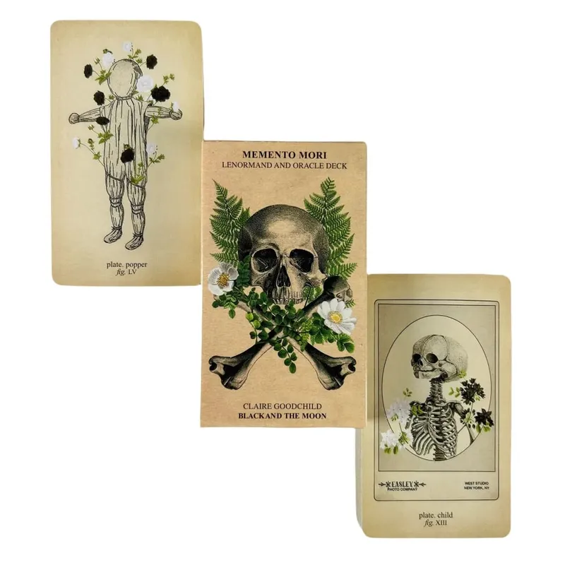 1 шт. игральные карты Memento Mori Lenormand и Oracle Deck, английская настольная игра — image 3