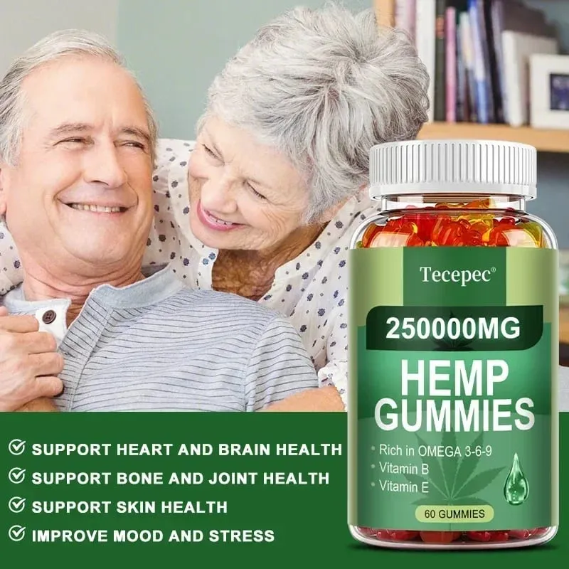Enthält Omega-3-6-9-Vitamin-B-E-Gummis – Stressabbau, Schlaf, Stimmung, Haut, Nägel, Fokus, Gelenkunterstützung, gentechnikfreie Ergänzung — image 5