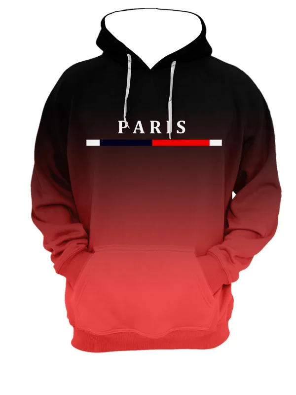 The new men's hooded sweatshirt for the autumn of 2025 is casual and fashionable The 3D letter print is soft and comfortable — image 6