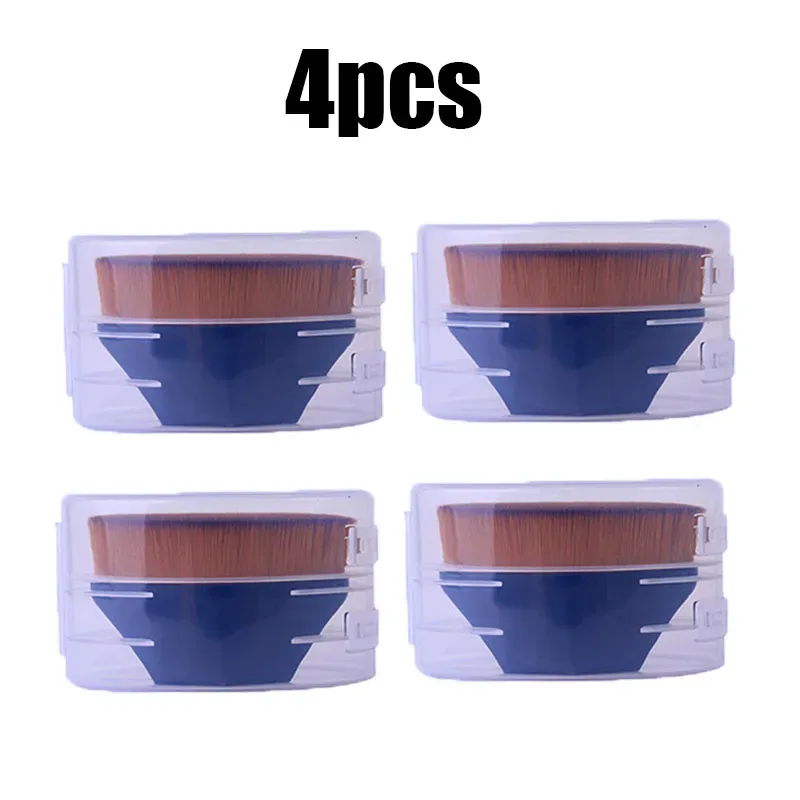1/2/3/4pcs Makeup Brush Beauty Powder Face Blush Brushes Portable Professional Foundation Brush Cosmetics Soft Base Make Up — image 9