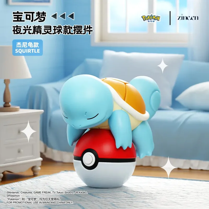 Genuine Pokemon Pikachu Eevee Psydusk Squirtle Charmander Bulbasaur Anime Action Figure Toy Doll Car Decoration Christmas Gift — image 6