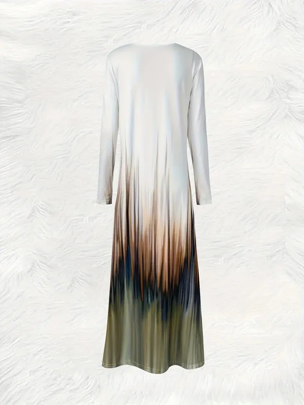 Printed Design Casual style gradient pattern women's dress — image 2