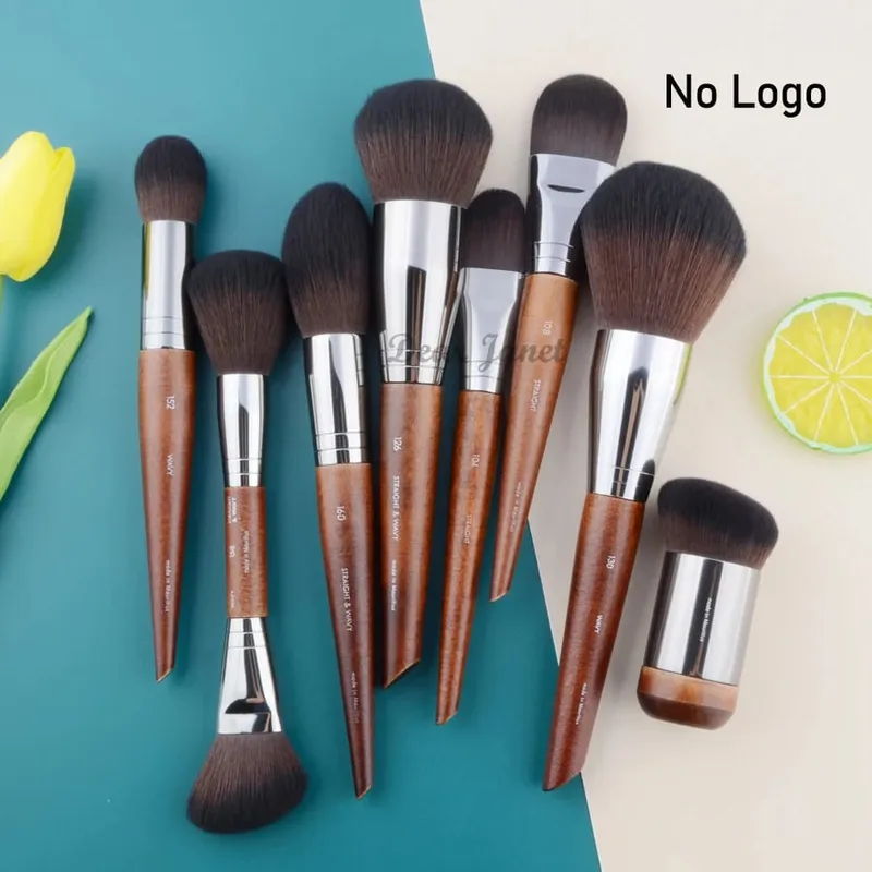 1 st Natuurlijke hout Oogmake-up Kwasten Detail Oogschaduw Make up kit Concealer Smudge Markeerstift Wenkbrauw Eye Brow roller Borstel