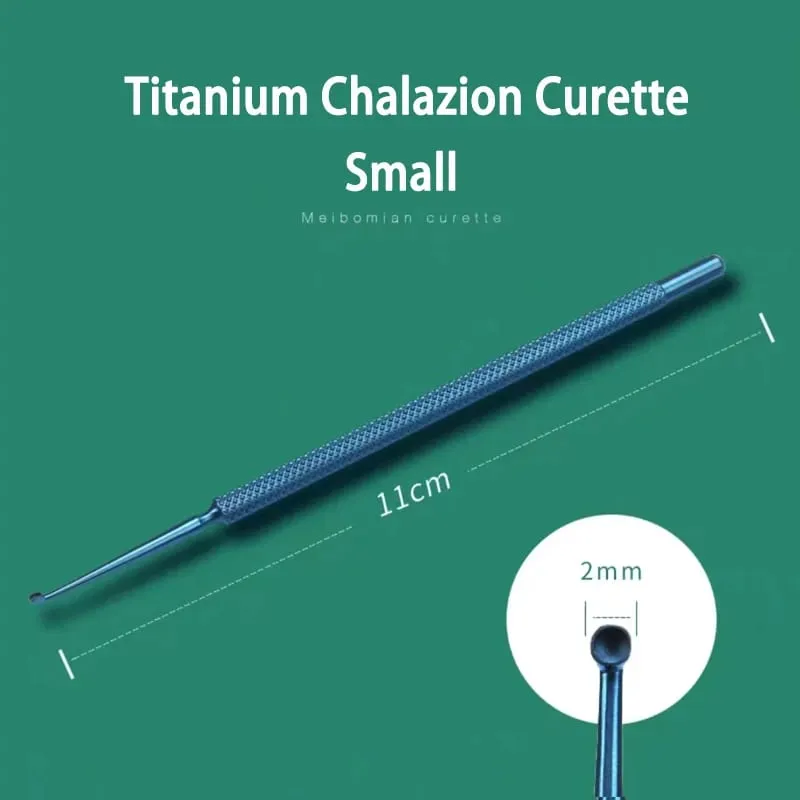 Uso non medico Chalazion Curette Manico più spesso Bordo affilato Taglio delicato Strumenti di riparazione domestica Ciao Occhio — image 9