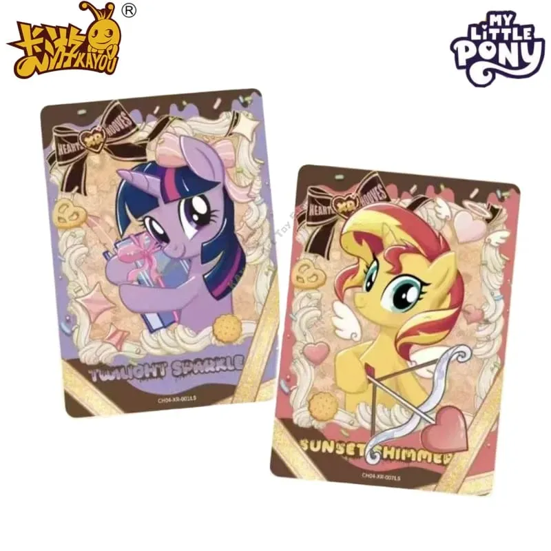 Genuine My Little Pony Card Rainbow Series Game Collection Card Cartoon Children Toy Surrounding Girl Gift Original Box