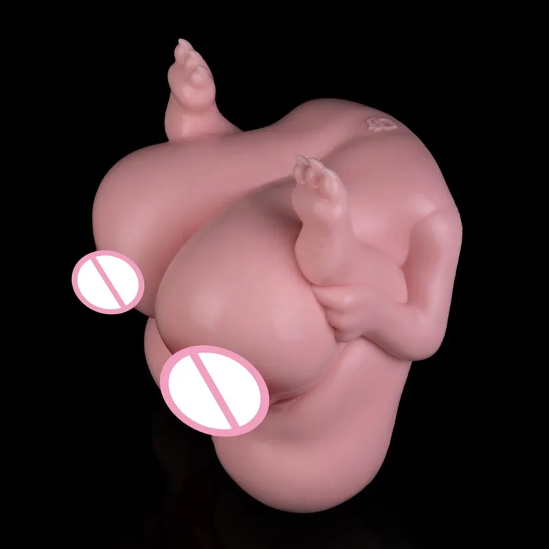Large Breast Realistic Vagina Male Masturbator Soft Silicone Men's Onahole Penis Exerciser Pocket Pussy Adult Sex Toy — image 5