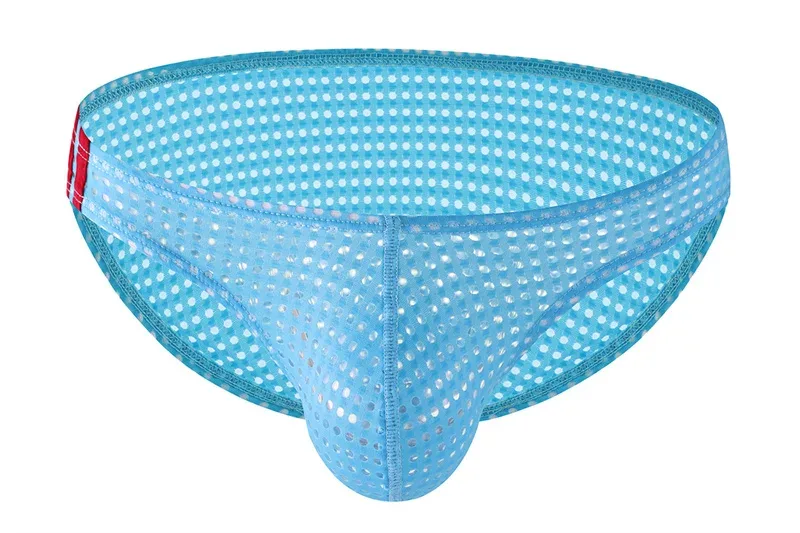 Slip da uomo Estate Traspirante Fori Intimo U Convesso Sottile Vita bassa Slip intimo da uomo Slip Mutande Calzoncillos