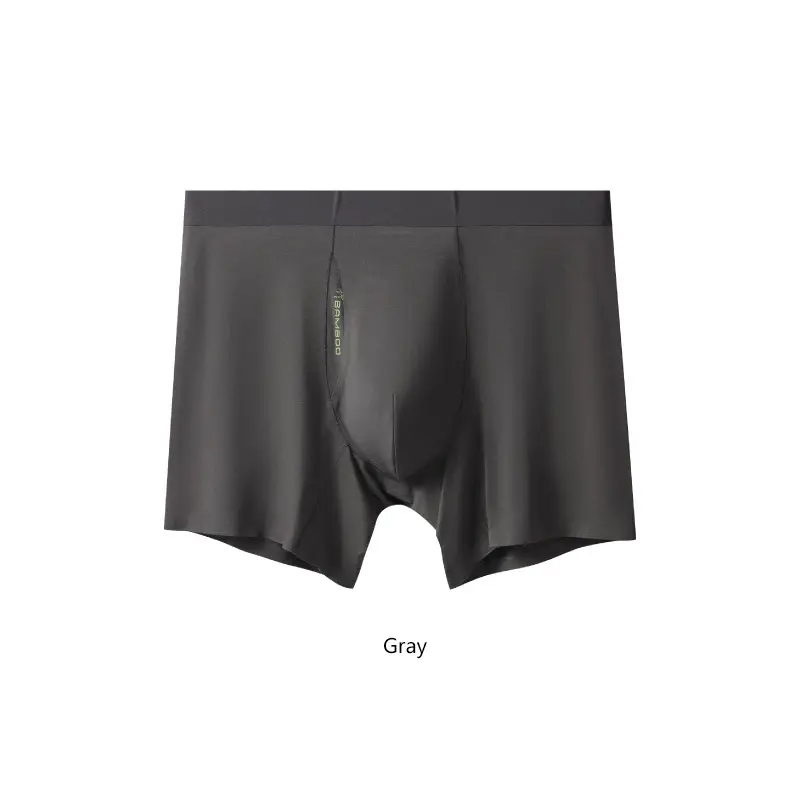 2pcs New Bamboo Fiber Man Underwear Lengthen Sport Men Boxers Regenerated Fibers Underpants L XL XXL 3XL 4XL Side Open Design
