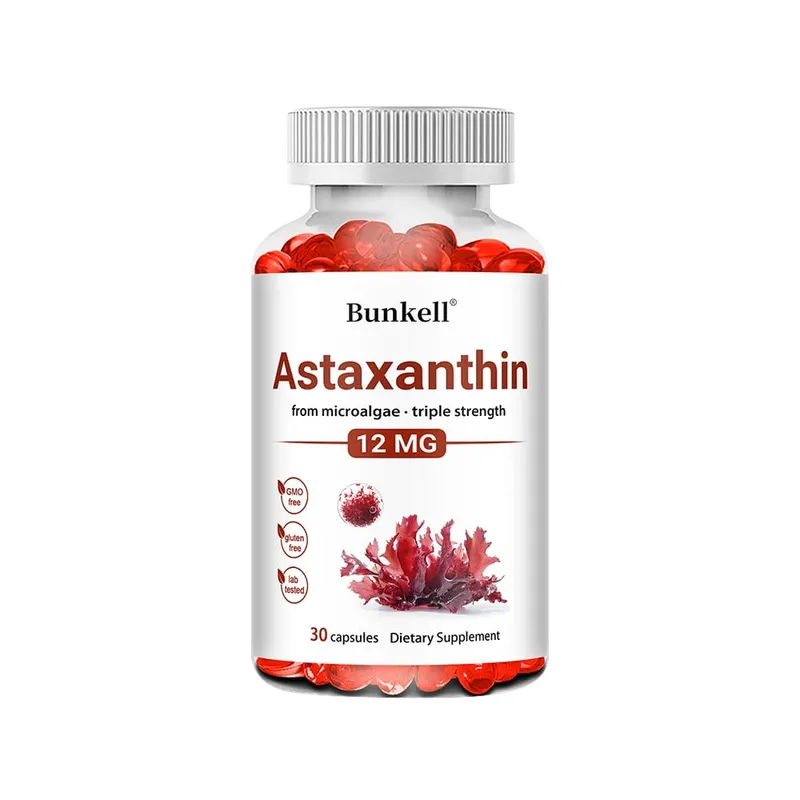 Astaxanthinové tobolky 12 mg podporuje kardiovaskulární zdraví a urychluje metabolismus podporu zdraví očí, kloubů a pokožky — image 8