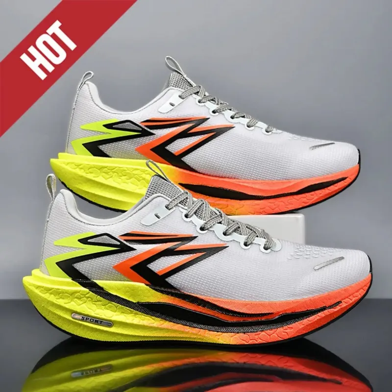 2026 Men Women Marathon Running Shoes Air Cushion Breathable Lightweight Jogging Racing Sports Sneakers Tennis Gym Outdoor — image 2