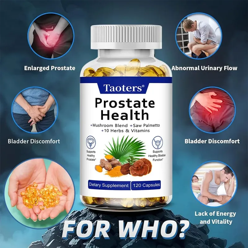 Saw Palmetto Prostate Support - Maintain Urinary Tract Health Reduce Frequent Urination Promote Hair Growth Immune Support — image 4