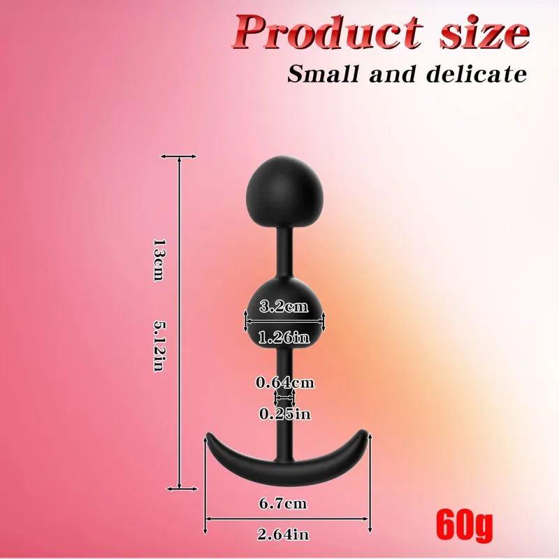 Hot Selling Wearable Anal Plugs With Steel Balls Analplug Buttplug Butplug Fake Dildo For Women Men Anal Beads Adult 18 +Sextoys — image 16