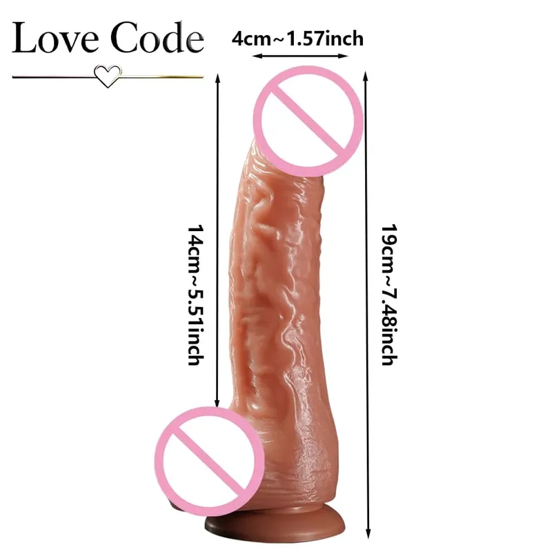 Realistic Dildos Sex Toys for Women Suction Cup Masturbator Big Dick Vibrator Anal Penis Dildo Adult Sex Toy Supplies 18+ — image 10