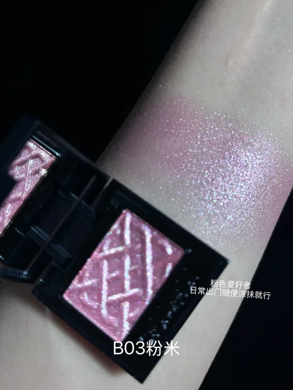 Coldnwild Monochrome Eye Shadow Glitter Fine Shimmer Purple White Blue Clear Sheer Satin Finish Eye Makeup — image 13