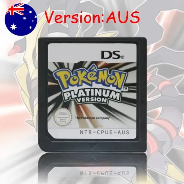 Cartouche de jeu NDS série Pokemon platine perle diamant HeartGold SoulSilver USA/EUR/FRA/ITA/NOE/AUS/ESP Version pour NDS