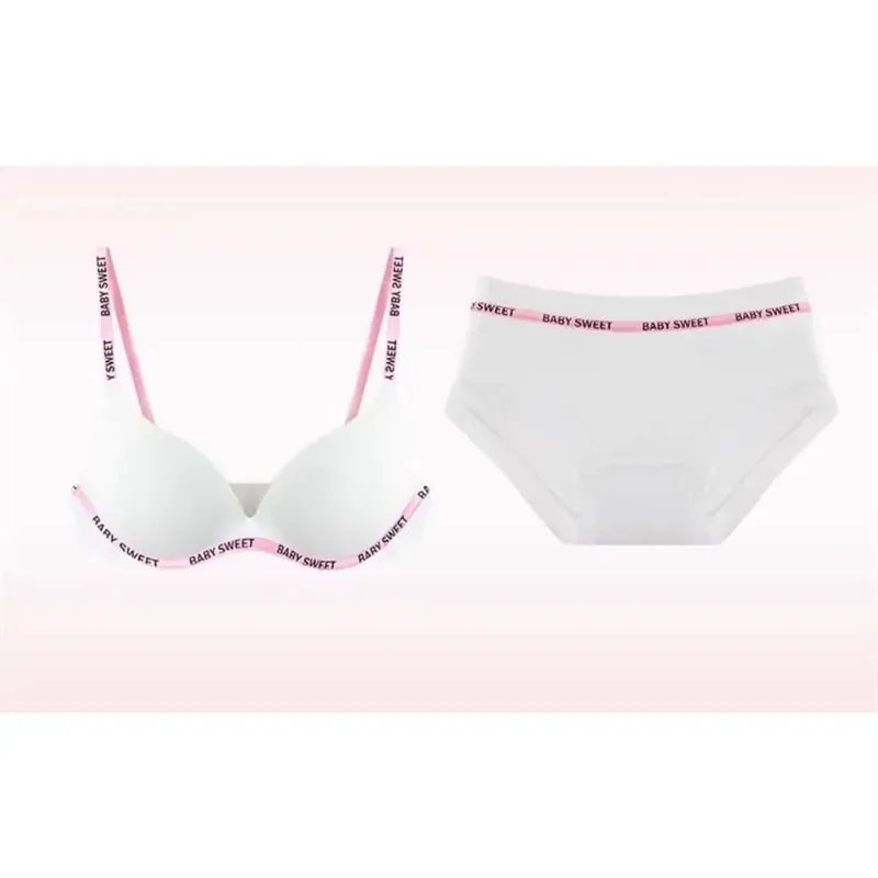 Vibrant Dopamine Color Seamless Wirefree Push Up Bra Panty Set Soft Comfy Sexy Lingerie Underwear For Women 32‑38AB — image 5