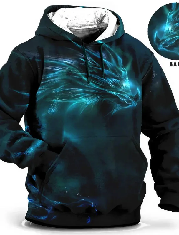 Chinese New Year Dragon 3d Print Hoodie Men Women Fashion Street Vintage Hoodie Sweatshirt Outwear Coat Men Tracksuits Sportwear — image 10