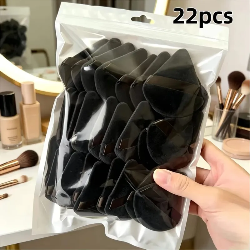 22Pcs Makeup Sponge Set Edge & Corner Detail Blenders Ultra Soft for Liquid Cream & Powder Flawless Foundation Nose Eye — image 7