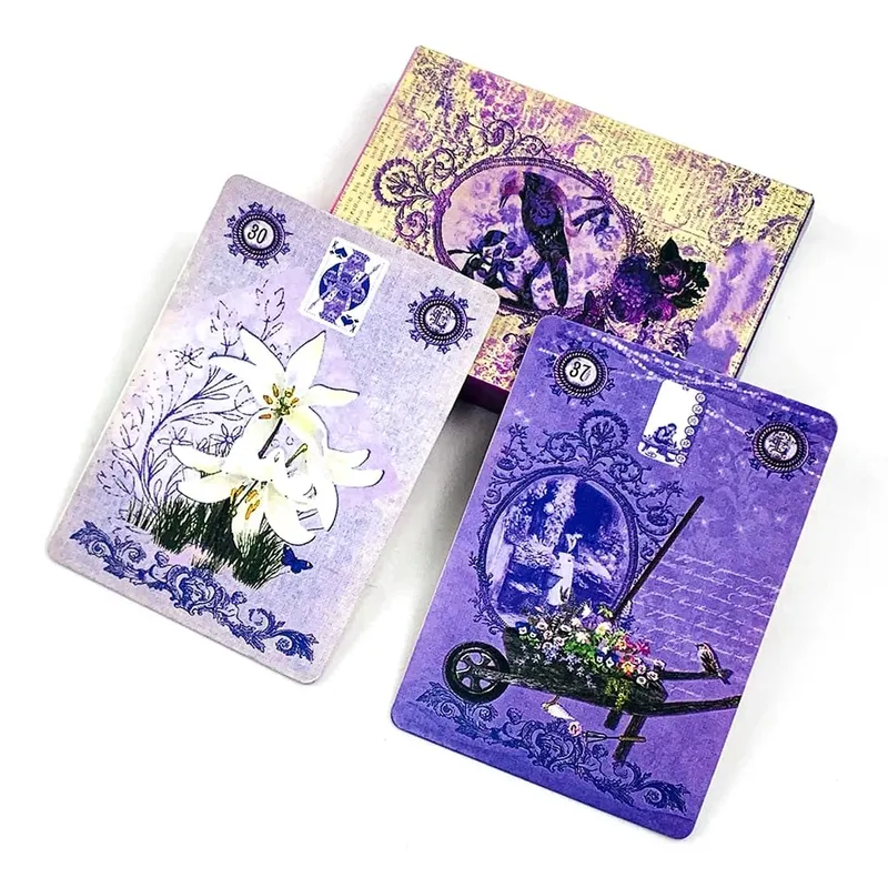 ใหม่ 8.8*6.3 ซม.การ์ดเกม 39 Precious บัตร Oracle ทนทานและแบบพกพาเหมาะสำหรับ Travel Meditation & Spiritual Practices