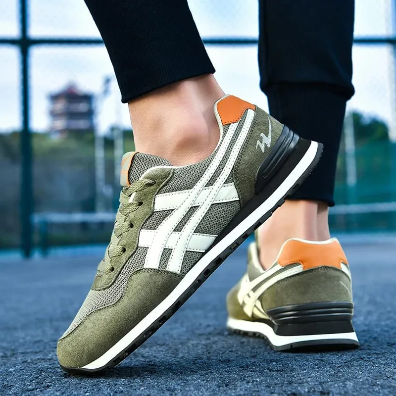 Double Star Training Walking Shoes Breathable Mesh Sports Shoes Versatile Fashion Trendy Men's Shoes — image 6