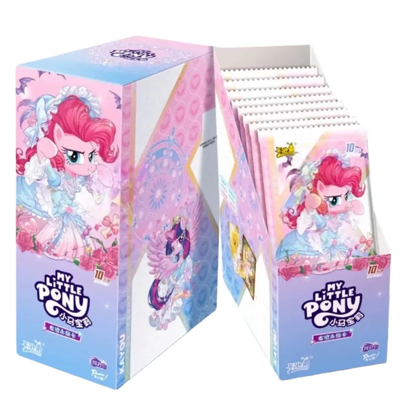 Genuine My Little Pony Card Friendship Forever Star Pack Gorgeous Gilded Princess Collectible Card Children's Holiday Gift