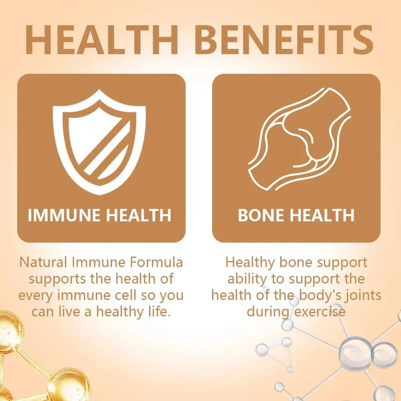 High Potency Vitamin D3 2000IU Capsules Immune Support Bone Health Muscle Function Whole-Body Wellness Non-GMO Gluten Free — image 4