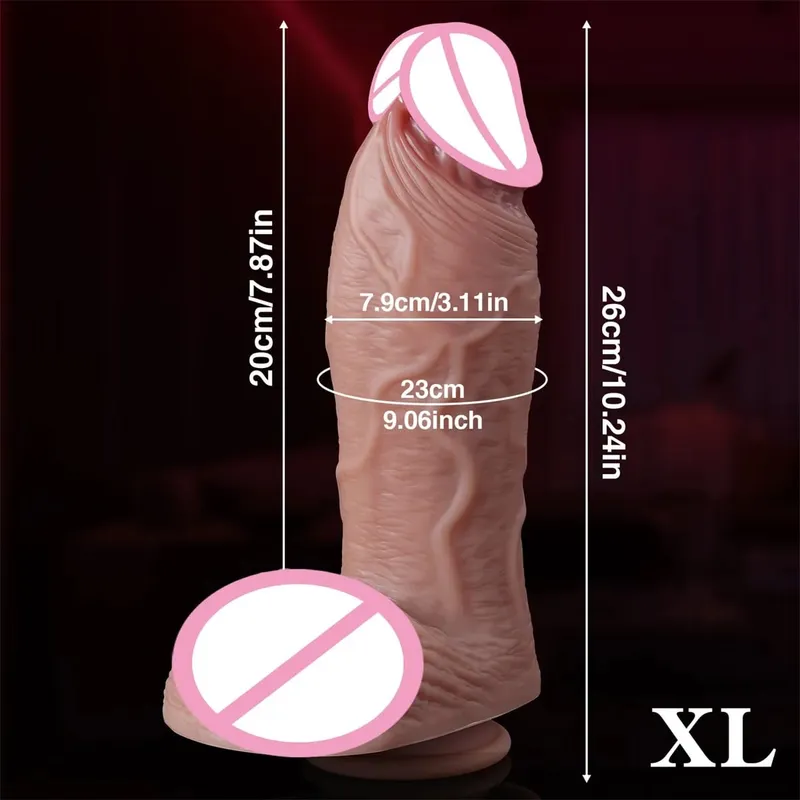 Siêu Dày Thực Tế Da Dương Vật Giả Cho Hậu Môn Rất Lớn Đồ Chơi Tình Dục Dẻo Silicone Người Phụ Nữ Âm Đạo Trưởng Thành Masturbator Gà Trống Đồng Tính Lớn Dick mông Cắm 18 +