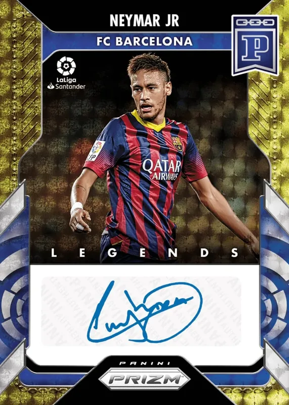 Panini Style DIY Card Set: Neymar CR7 Modrić & Ansu Fati Ultimate Football Gift for Fans Premium Signature Collector Cards — image 10