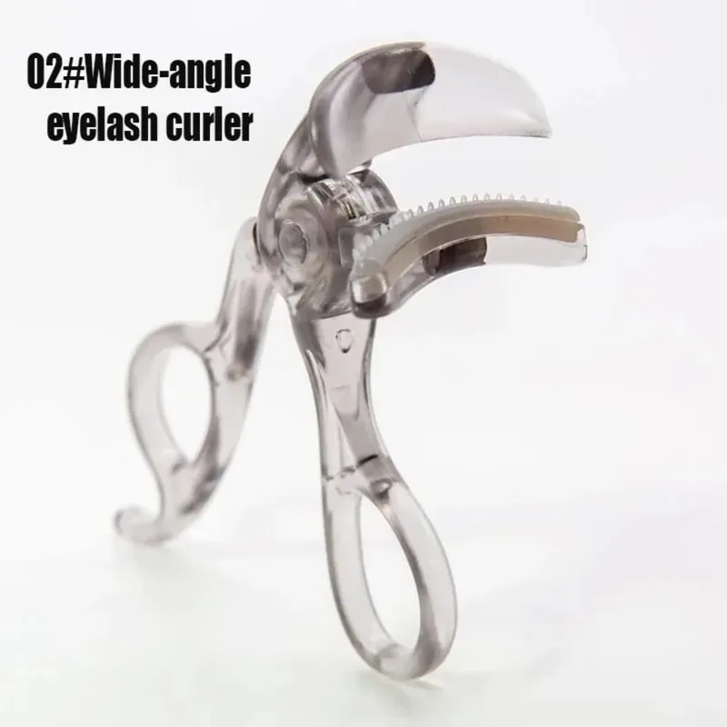 Dual-Type Eyelash Curler with Comb – Wide & Partial Clip Options Waterproof Long-Lasting Natural Curl Unisex Certified