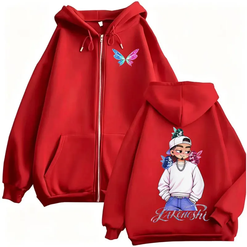 Omar Courtz Por Si Manana No Estoy New Album 2026 Tour Zipper Hoodies Men Women Fashion Hip Hop Pop Music Sweatshirt Jacket Coat — image 6