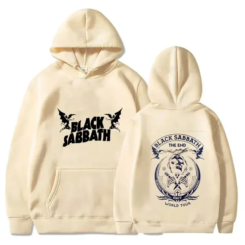 Fall Hoodie - Weekend Men's Retro Rock Women's Casual Printed Heavy Metal Band Album Concert Black Sabbath Music Style Sweater — image 10